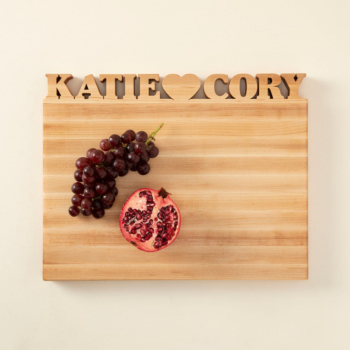 Personalized Cutting Board | Maple, Family Name