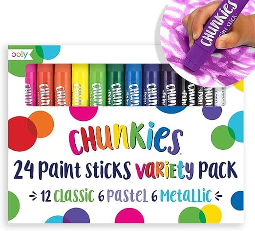 Ooly Chunkies 24 Paint Stick Set