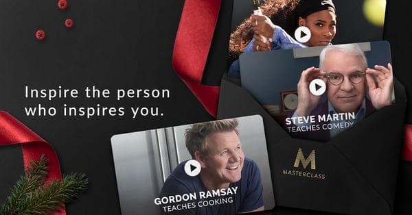 Give the Gift of MasterClass